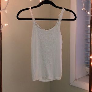 White tank top